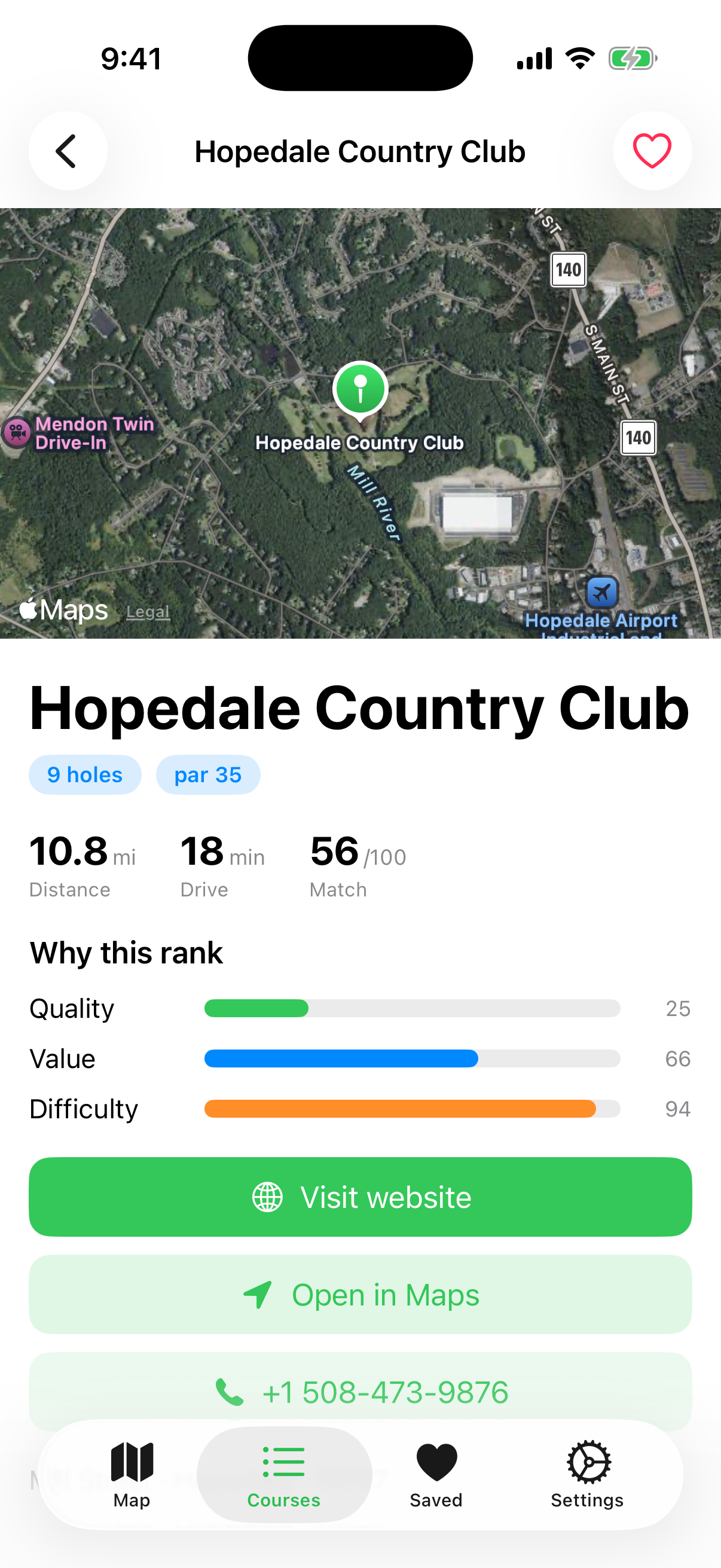 Course detail